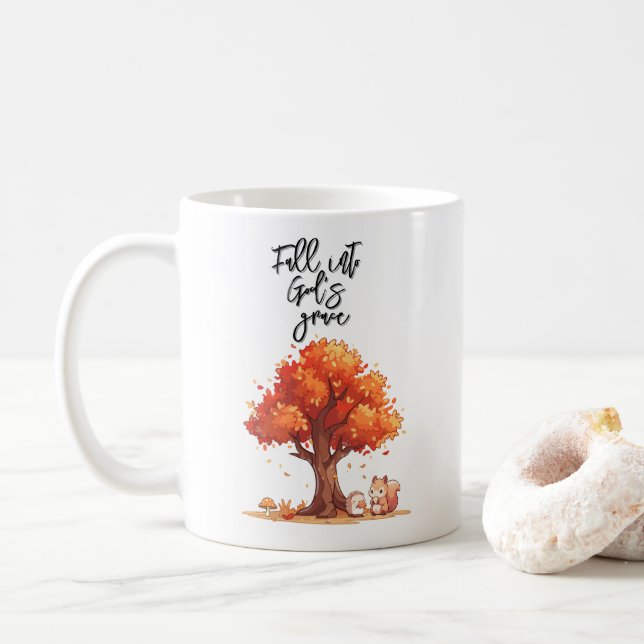 Fall Into God's Grace Coffee Mug (With Donut)