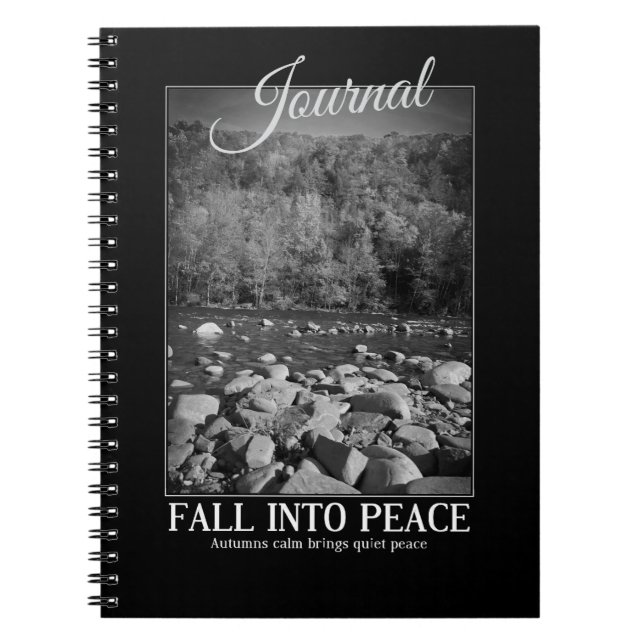 Fall into Peace Notebook (Front)