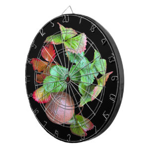 Fall Into Strawberry Season Backyard Garden Photo Dartboard