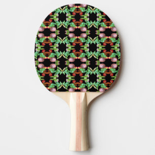 Fall Into Strawberry Season Backyard Garden Photo  Ping Pong Paddle