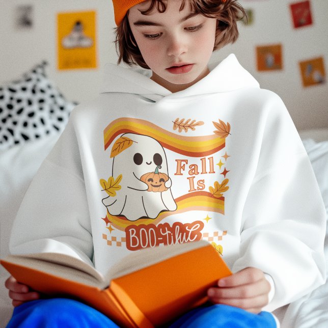 Fall is Boo-tiful - Fall is Beautiful - Ghost  (This item is for display purposes only to illustrate the design element. )
