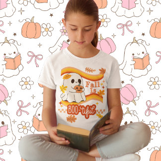 Fall is Boo-tiful - Fall is Beautiful - Ghost  T-Shirt