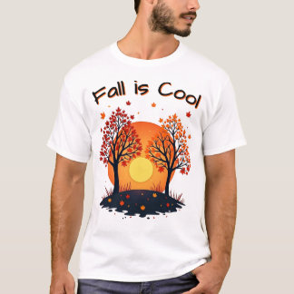 Fall is Cool - Seasonal - Men's Basic T-Shirt