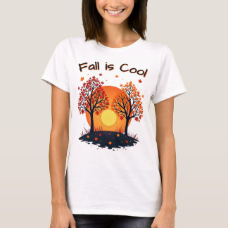 Fall is Cool - Seasonal - Women's Basic T-Shirt
