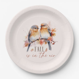 Fall Is In The Air Paper Plate