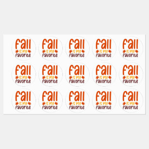 Fall Is My Favourite - Cosy Autumn Quote Design