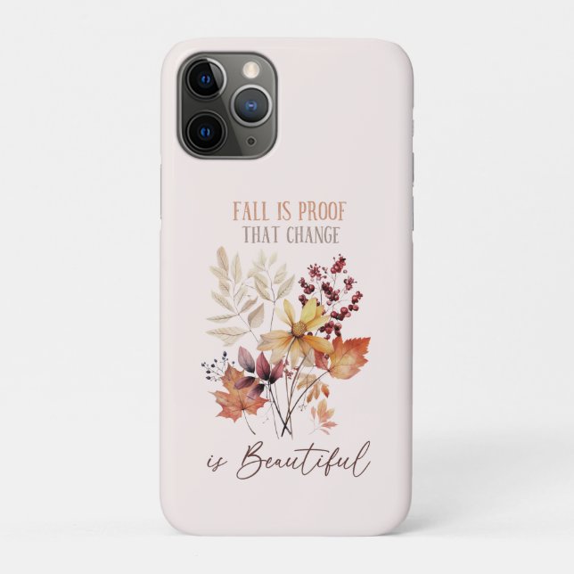 Fall Is Proof That Change Is Beautiful Foliage Case-Mate iPhone Case (Back)