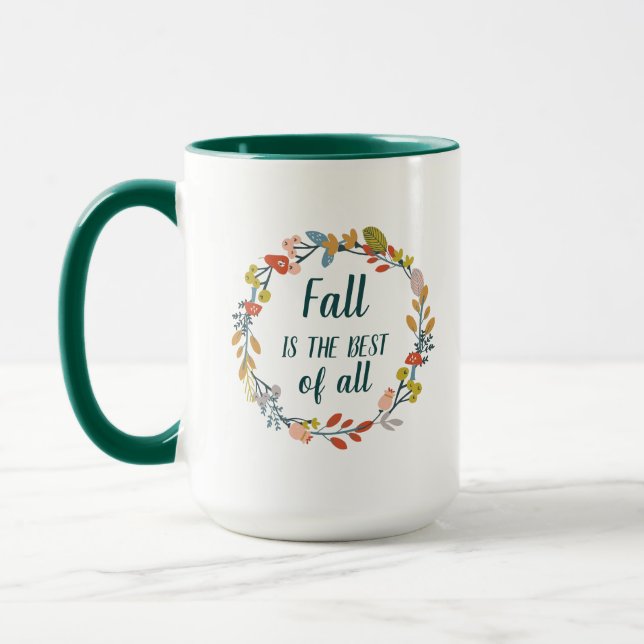 Fall is the Best of All  Mug (Left)