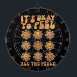 Fall Its Okay To Feel All The Feels Mental Health Dartboard<br><div class="desc">Fall Its Okay To Feel All The Feels Mental Health</div>