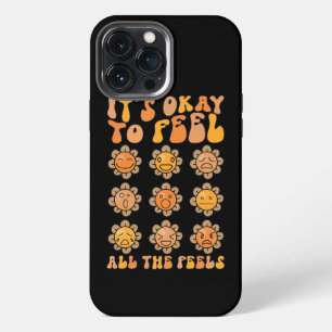 Fall Its Okay To Feel All The Feels Mental Health iPhone 13 Pro Max Case