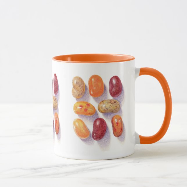 FALL JELLY BEANS Orange Combo Mug (Right)