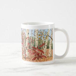 Fall landscape mug