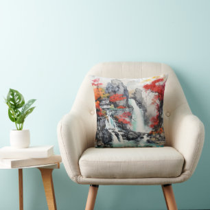 Fall Landscape Nature Cushion