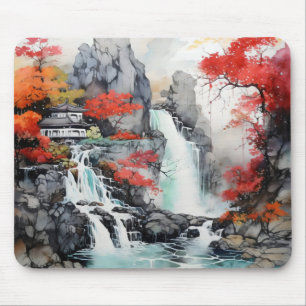 Fall Landscape Nature Mouse Pad