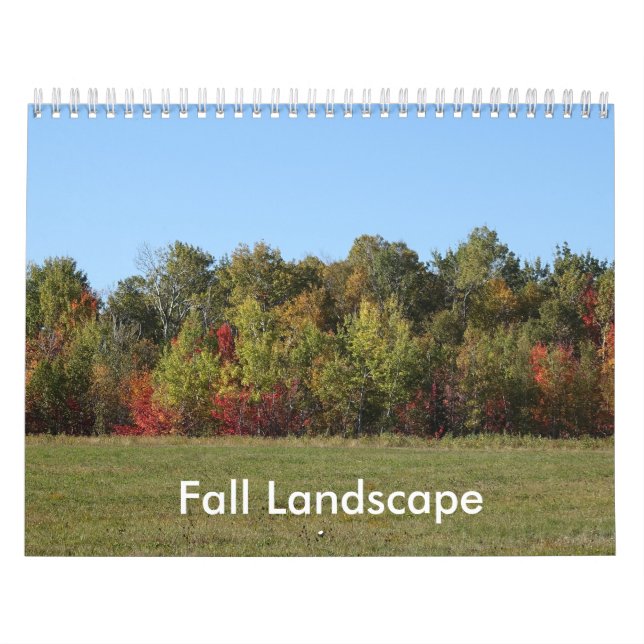 Fall Landscape Photography Calendar (Cover)