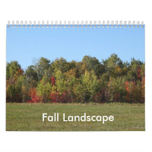 Fall Landscape Photography Calendar
