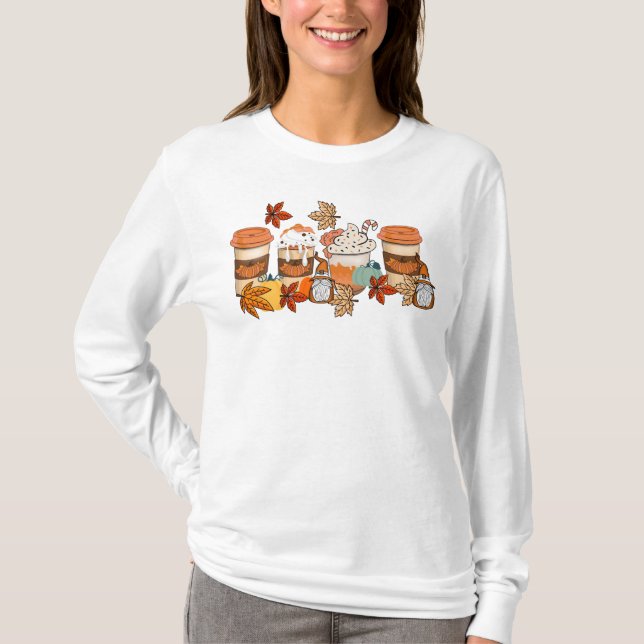 Fall Latte T-shirt  (Front)