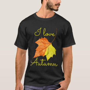 Fall Leaf Autumn September T-Shirt