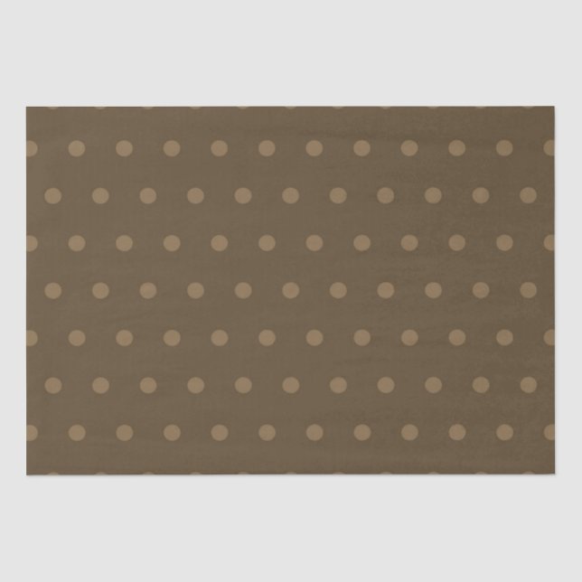 Fall Leaf Brown Tissue Paper (Front)
