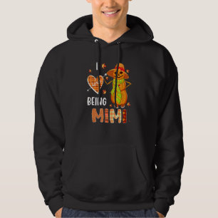 Fall Leaf Mimi Pumpkin Snowman Thanksgiving Autumn Hoodie