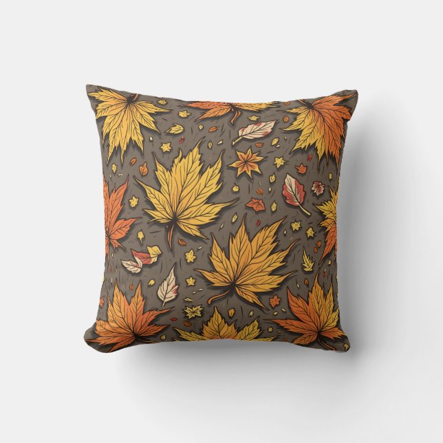 fall leaf pillow (Front)