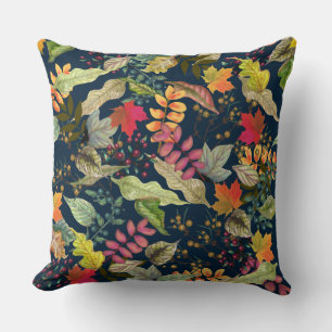 Fall Leaves and Berries Mix and Match Cushion