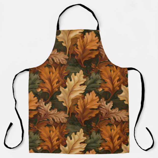 Fall Leaves  Apron (Front)