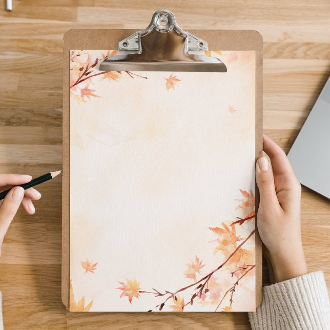 Fall Leaves Autumn Notepad (Creator Uploaded)