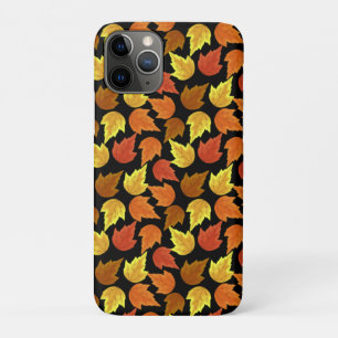 Fall Leaves Autumn Season Thanksgiving Halloween iPhone 11 Pro Case