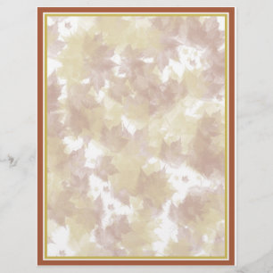 Fall Leaves Background Flyer