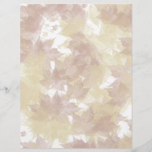 Fall Leaves Background Flyer