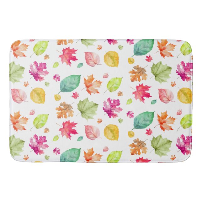 Fall Leaves  Bath Mat (Front)