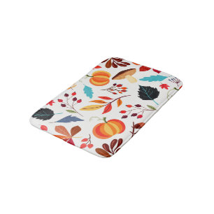 Fall Leaves Bath Mat