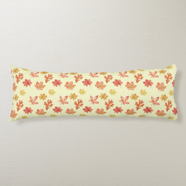FALL LEAVES BODY CUSHION (Front)
