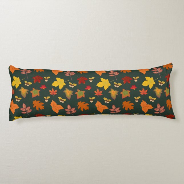 FALL LEAVES BODY CUSHION (Back)