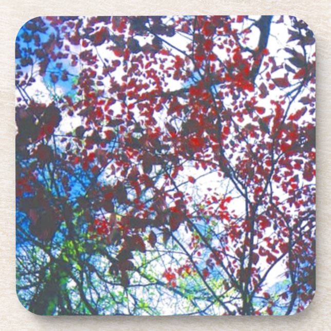 Fall Leaves Coaster (Front)