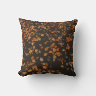 fall leaves cushion