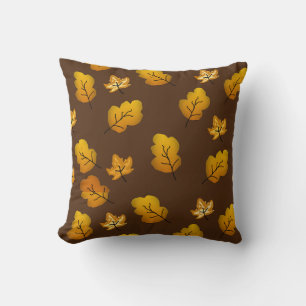 fall leaves  cushion
