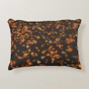 fall leaves  decorative cushion