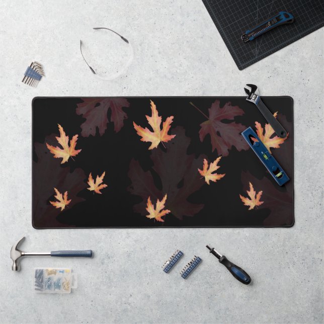 Fall leaves desk mat (Workstation)
