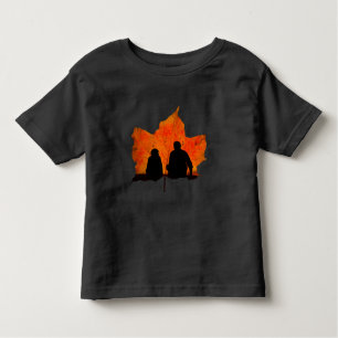 FALL LEAVES FATHER AND SON TODDLER T-Shirt