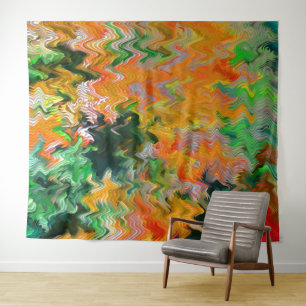 Fall leaves in the river...... tapestry