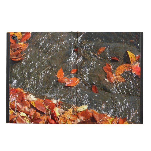 Fall Leaves in Waterfall I Autumn Photography Powis iPad Air 2 Case (Outside)