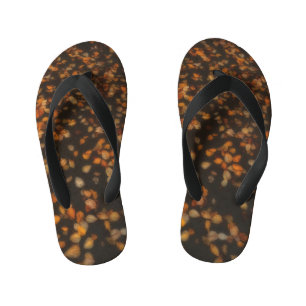 fall leaves  kid's thongs
