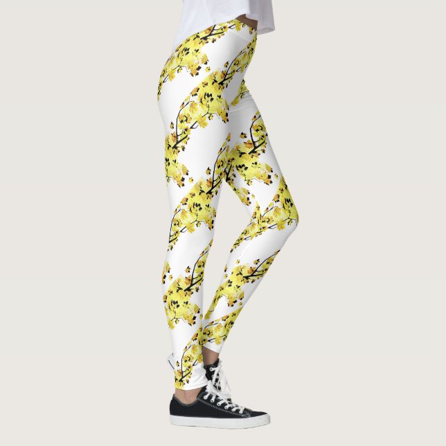 Fall Leaves Leggings (Right)