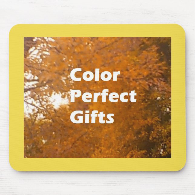 Fall Leaves Mouse Pad (Front)