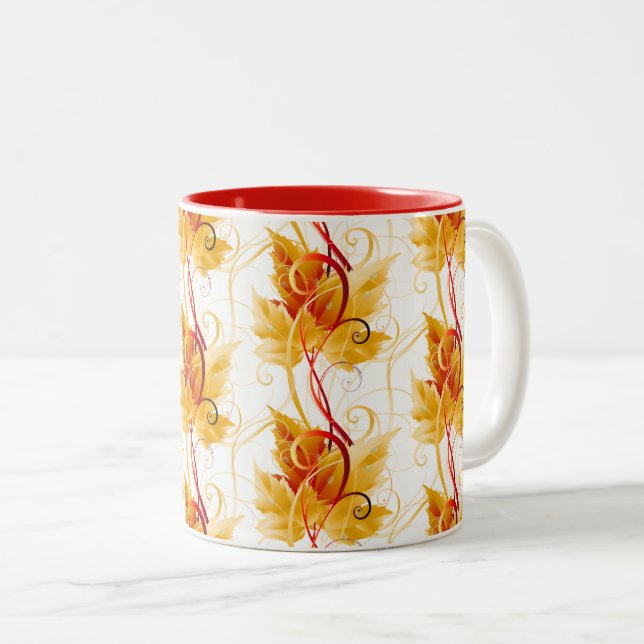 Fall Leaves Mug (Front Right)