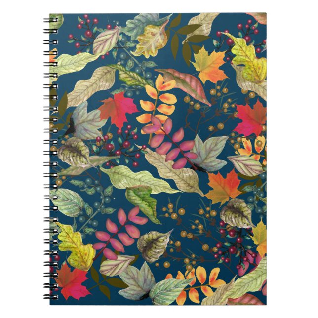 Fall Leaves Notebook (Front)