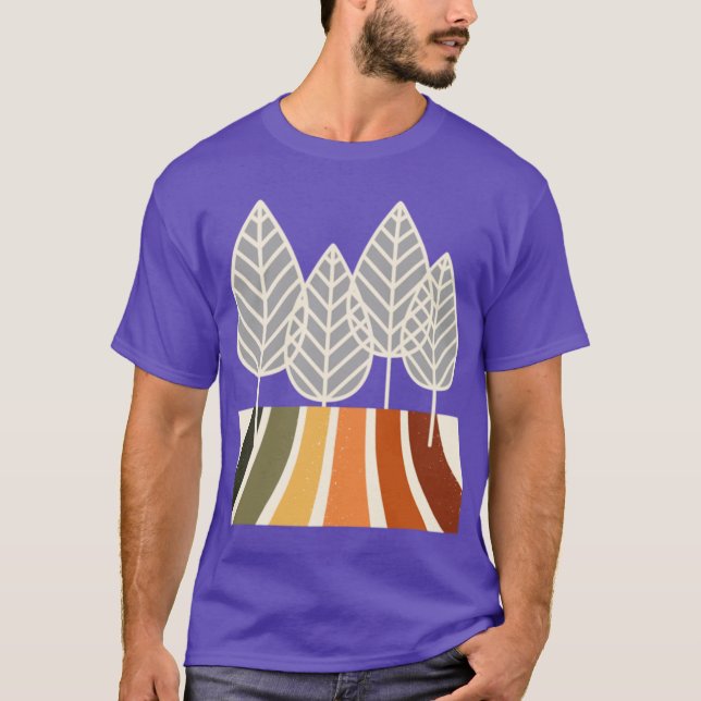 Fall Leaves Oversized T-Shirt (Front)