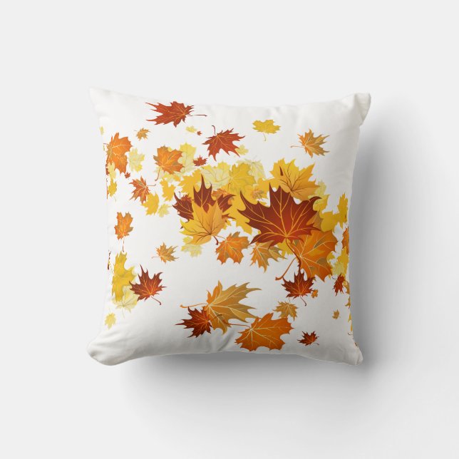 Fall Leaves Pillow (Front)